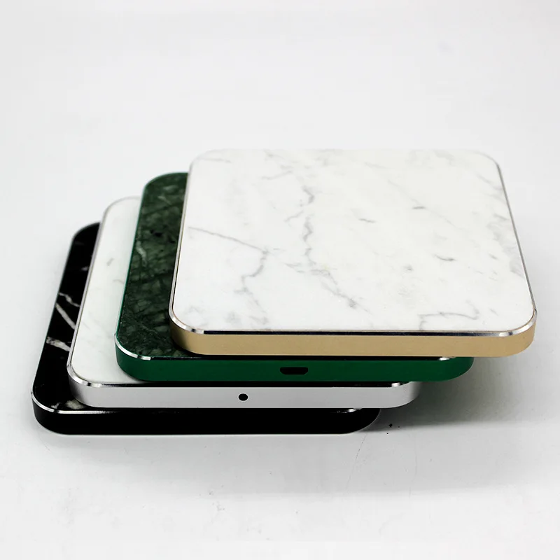 

Real Marble Wireless Charger 10W Fast Charge Applicable Apple Mobile Phone Applicable Samsung Natural Marble Hot Selling