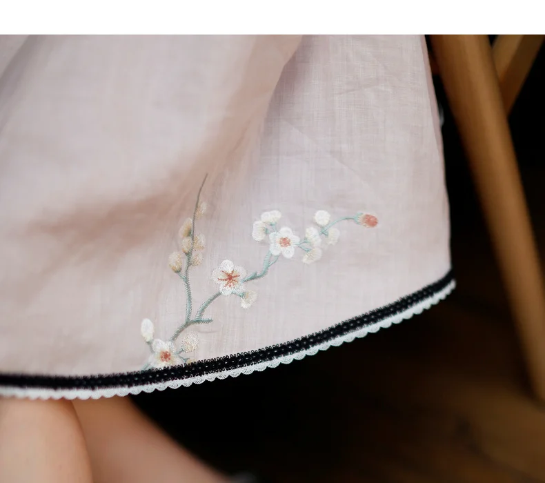 ROJAY, новинка, китайский стиль, женское платье Cheongsam, современное платье, винтажное, с вышивкой, молодое, милое платье