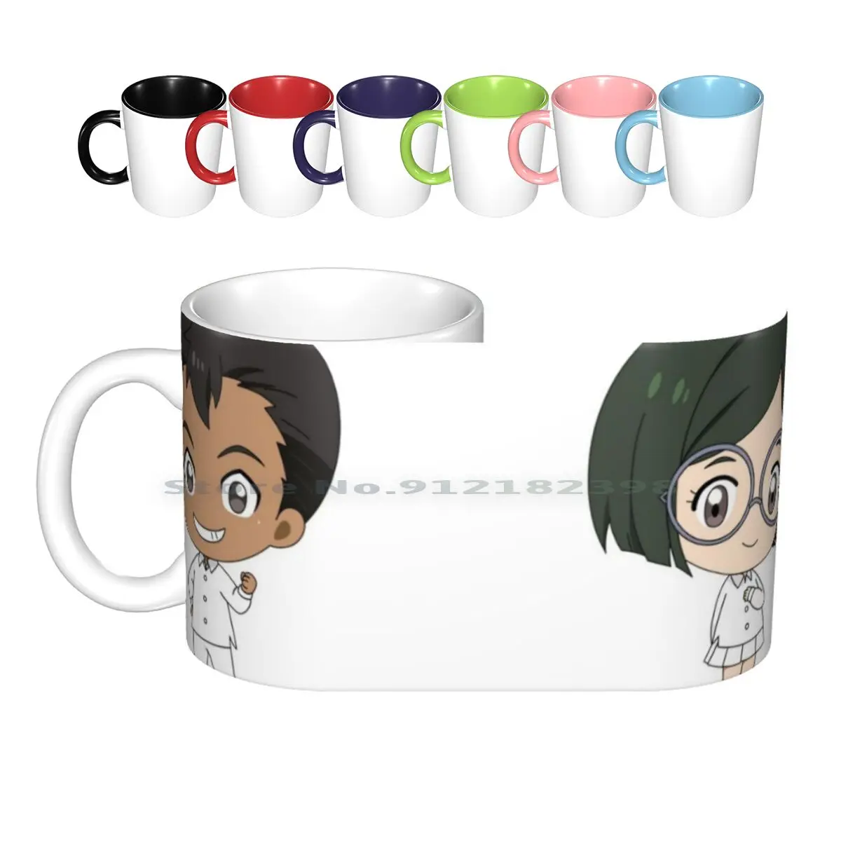 La Promessa Never Land-Don Gilda Chibi Tazze In Ceramica Tazze Da Caffè Tazza Da Tè Al Latte Don Gilda La Promessa Never Land La Promessa