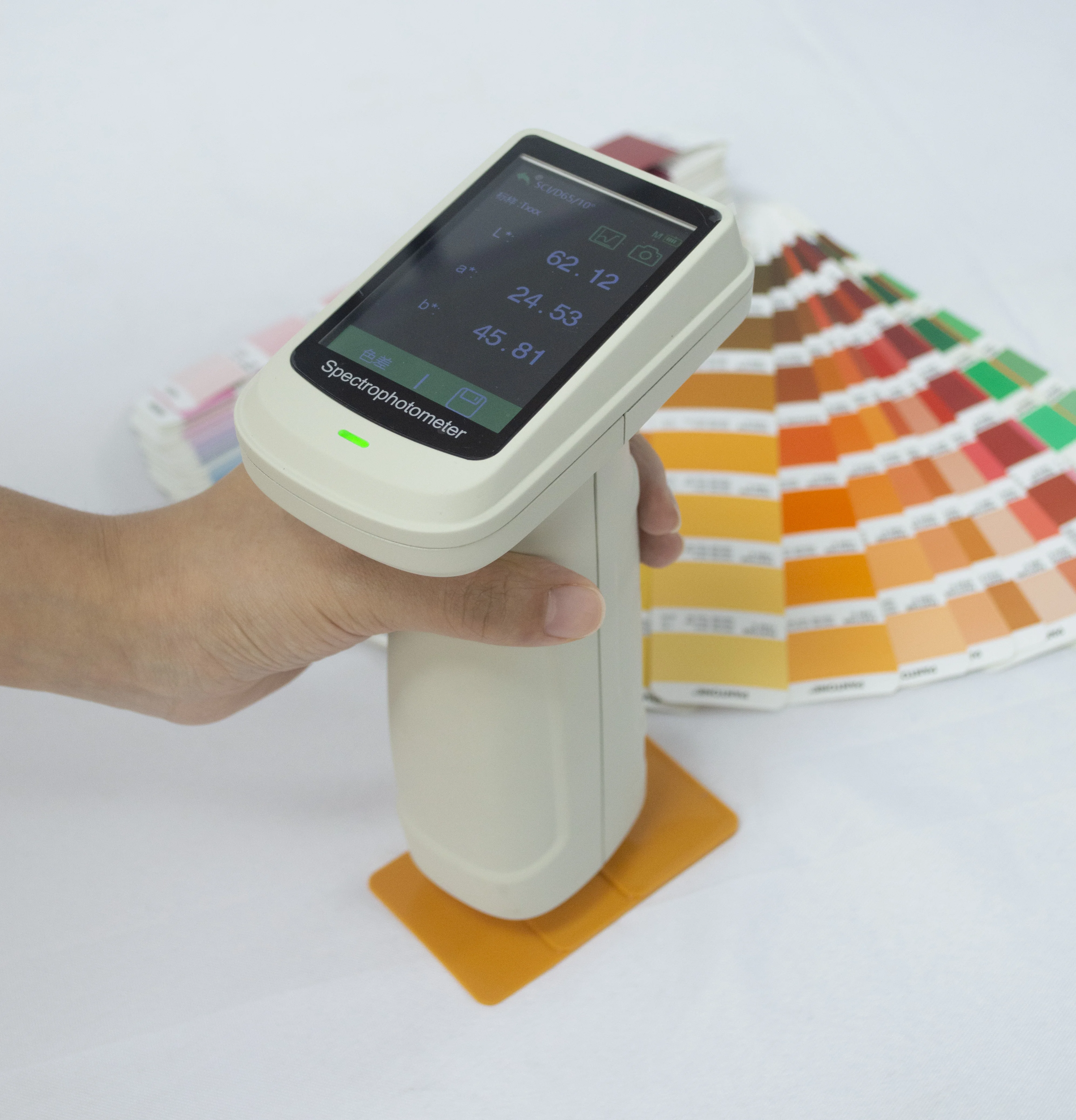 CKNspec Portable Spectrophotometer DS-700D,High-Precision Colorimeter Color Difference Tester,For Plastic,Textile,Pigment,Paint 6