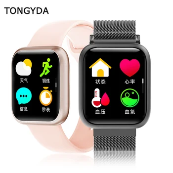 

TONGYDA F11 Smart Watch Sports Full Touch Screen IP68 Waterproof Sleep Heart Rate Monitor Fitness Tracker Business SmartWatches