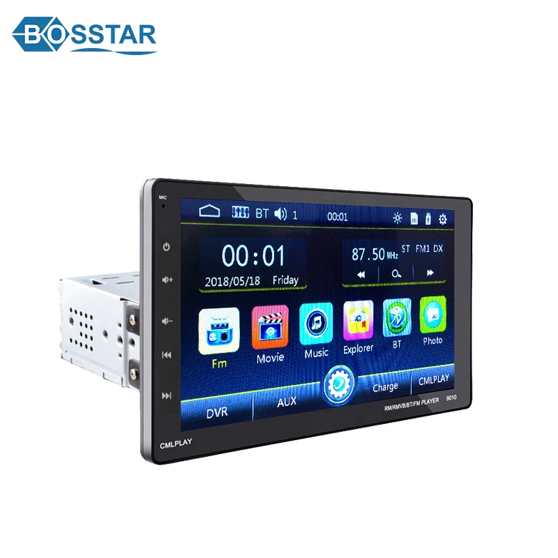 

10 Inch 1 din universal Touch Screen Car KIT MP5 Player with BT/USB/SD