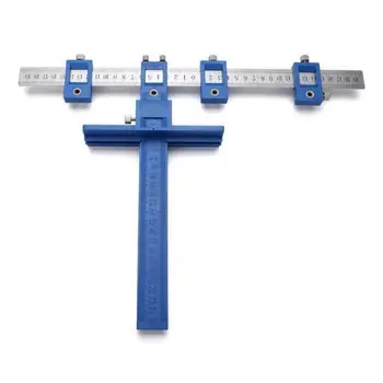 

Drill Punch Locator Adjustable Drilling Dowelling Hole Saw Locator Hand Tool D08F