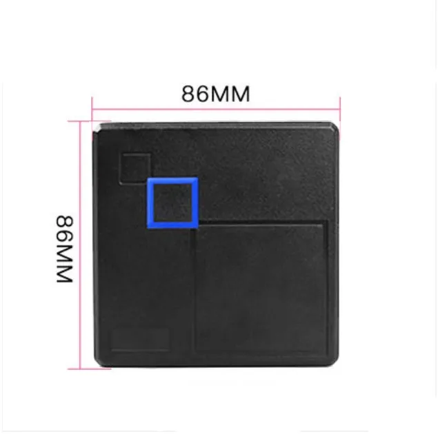 WG26/34 RFID 125KHz / IC 13.56mhz 카드 리더 키패드 위건드 액세스 제어 리더 색상 검정 방수