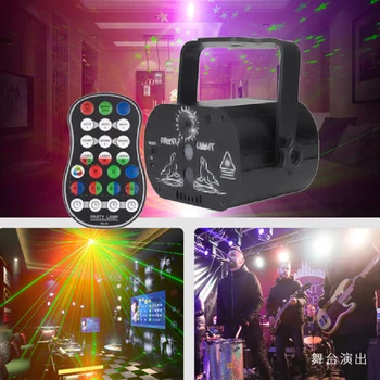

Disco Laser Light Laser Ball Lights RGB Projector Party Lights DJ Lighting 60 pattern mini led disco lights