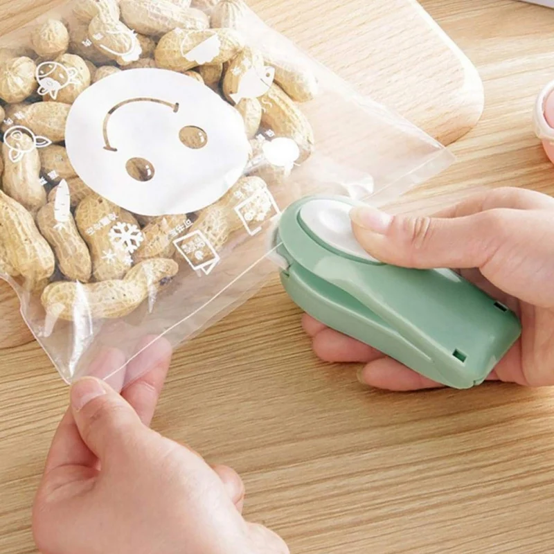 Plastic Bag Sealing Machine Heat Sealer Portable Sealing System Food Storage Saver Snack Bag