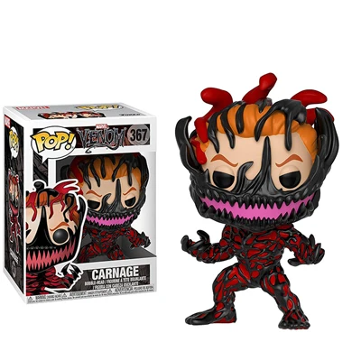 Funko pop Marvel Venom Капитан Америка Халк Железный человек Черная пантера для детей день рождения Рождественский подарок с коробкой