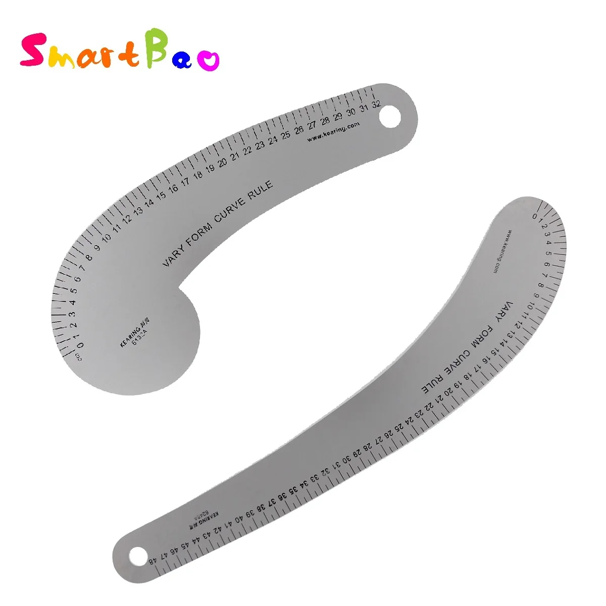 Metal Patchwork Rulers for Fashion Design Metric System Sewing Curve Ruler Garment Rulers for Patchwork Cutting Ruler