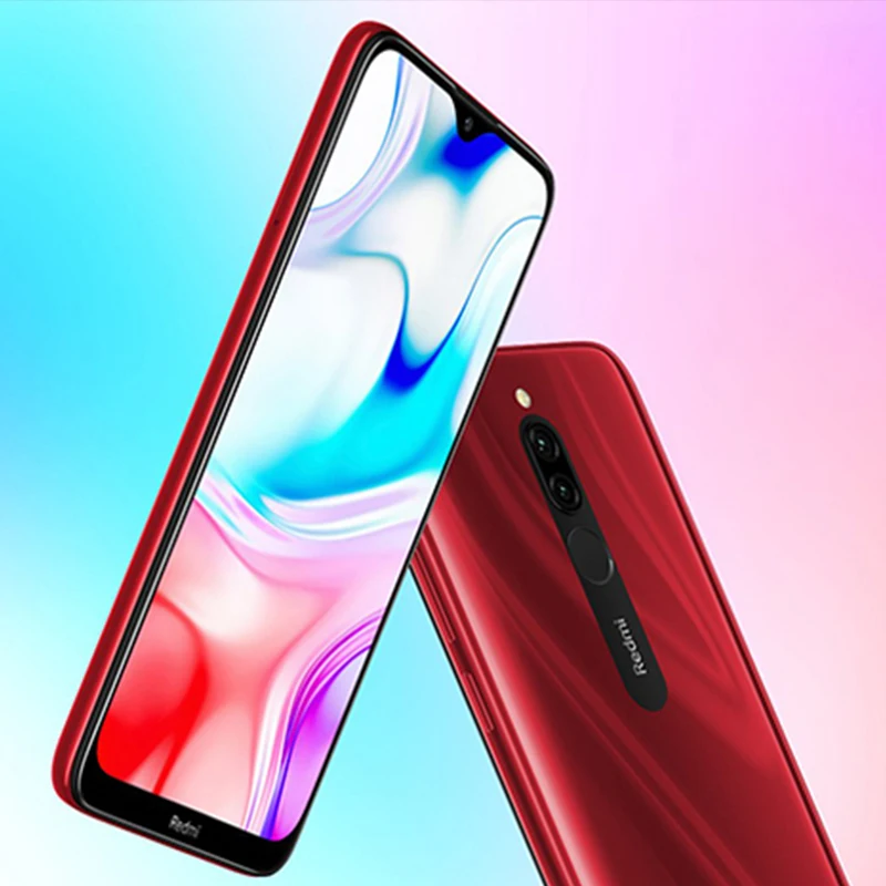 Мобильный телефон Xiaomi Redmi 8 с глобальной версией, 4 ГБ, 64 ГБ, 5000 мА/ч, 6,22 мА/ч, HD дисплей, Восьмиядерный процессор Snapdragon 439, 12 МП, камера AI, мобильный телефон CE