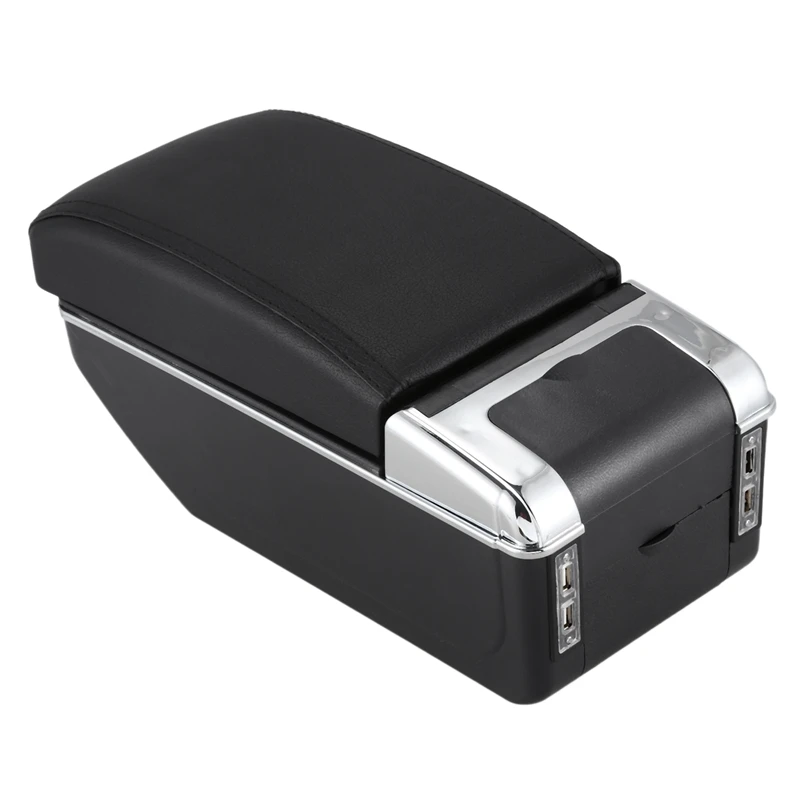 

Armrest Box Central Box Cup Holder Ashtray Interior for Renault Duster Car-Styling Decoration Accessories