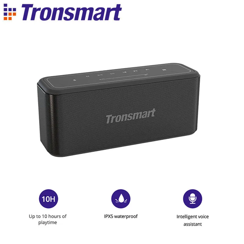 Bluetooth Колонка Tronsmart Mega Pro 60 Вт домашняя Портативная колонка с улучшенными басами NFC