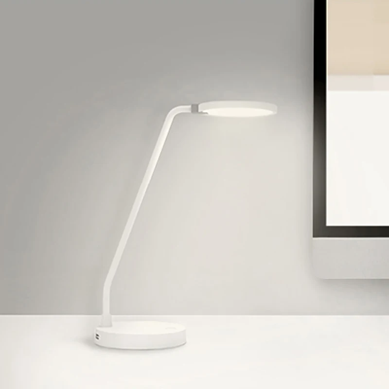  Original Xiaomi LED Desk Lamp Smart Table Lamp Eye Protection Light Adjustable 4000mAh Power 2USB M