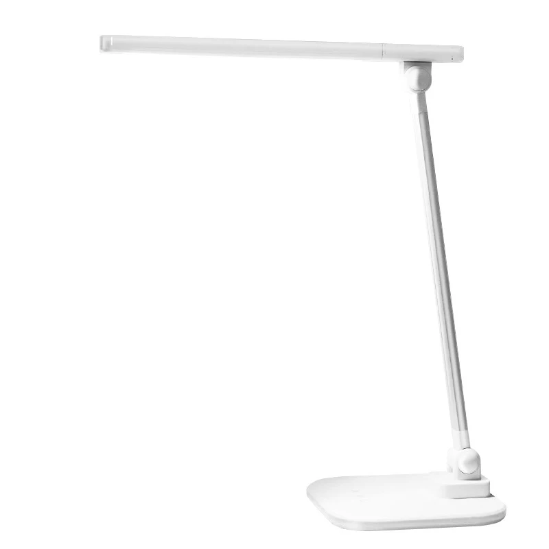 

Hot XD-Stepless Dimmable Desk Reading Light Foldable Rotatable Press Switch LED Table Lamp DC 5V USB Charging Port Night Lamp