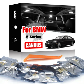 

KAMMURI 100% White Canbus For BMW 5 series E34 E39 E60 E61 F10 F11 Sedan Wagon LED interior Footwell Door Kit (1988-2016)