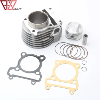 

Scooter Large bore cylinder kit & 61mm 4v piston set for Yamaha BWS ZUMA 125 YW125 CYGNUS-X 125cc 4-stroke engine parts