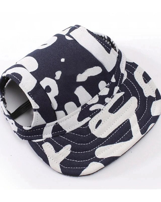Canvas Pet Baseball Hat for Small Dogs – Summer Outdoor Cap 4