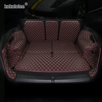 

Custom leather Car Trunk Mats For Mazda CX-5 CX5 MK2 2017 2018 2nd Gen Car Rear Cargo Boot Liner Trunk Mat auto accessories