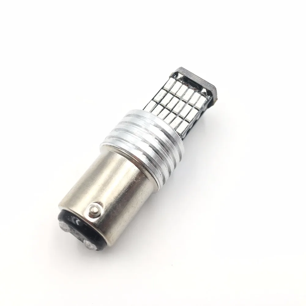 4014 45 SMD S25 автомобильный 1157 BAY15D P21/5 W 1016 светодиодный двойной контакт поворотник стоп-сигнал задний светильник лампа красный Canbus без ошибок