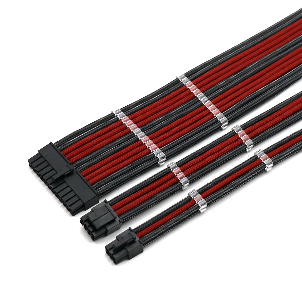Kit Básico de Cabo de Extensão Cabo de Extensão Gpu Pci-e Atx 1pc Cpu 8pin 4pin mm 4pin 4pin 1pc - Imagem 4