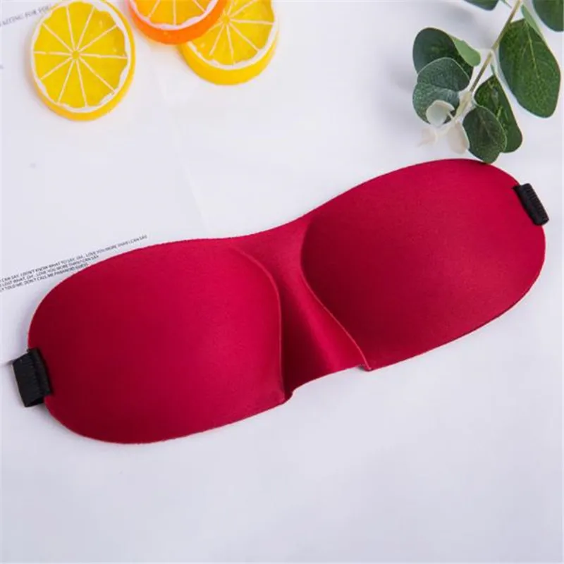 3D Eye Mask Shade Cover Rest Sleep Eyepatch Blindfold Shield Travel Relax Portable Sleeping Aid Blindfold Eye Patch