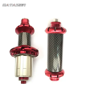 

Powerway R36 Super Light Road Bike Hubs Carbon Straight Pull Hub V-Brake Front/Rear 20/24H for Bicycle Hubs 10s/11s