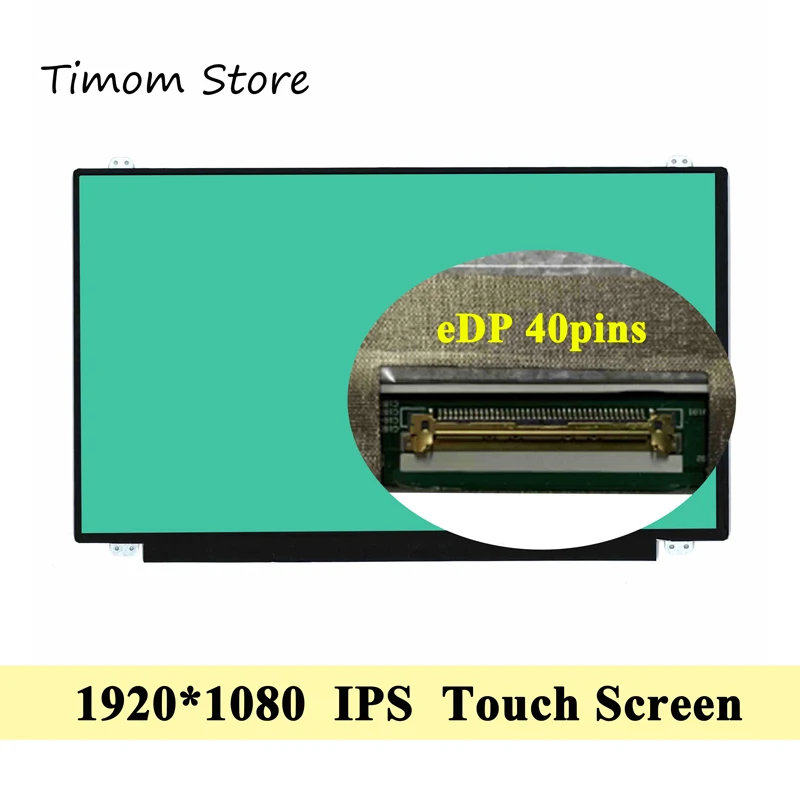 B156HAK03.0 для ноутбука Dell Inspiron HP сенсорный ЖК экран LP156WF7 SPA1 LTN156HL11 B156HAK01.0 1920*1080 IPS 40