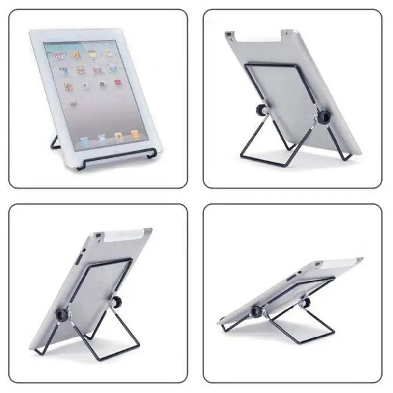 4PCS Mason Jar Seed Sprouting Lid Stands metal Sprouting Jar Stand Phone iPad Tablet Stand - S (Black)