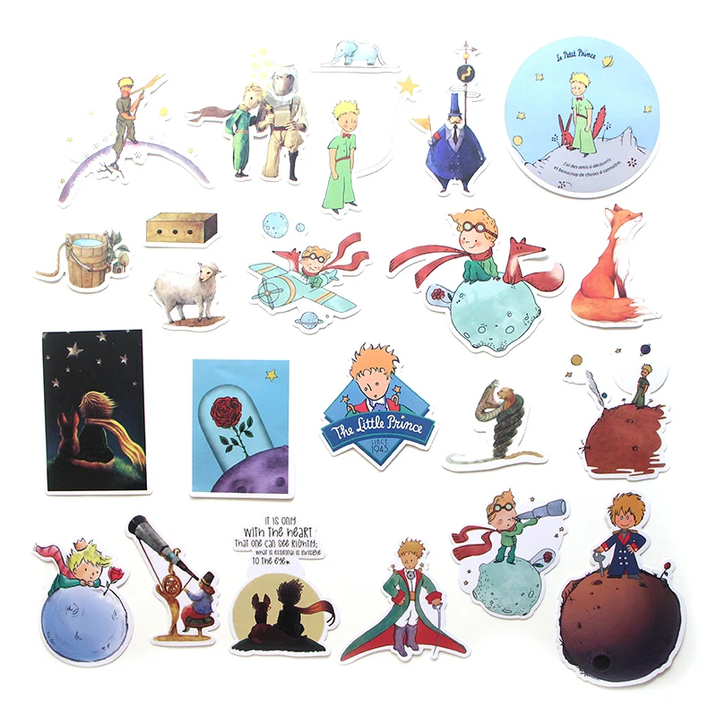 CA38 оптовая продажа 20 компл./лот Le Little Prince коллекции наклейки для скрапбукинга