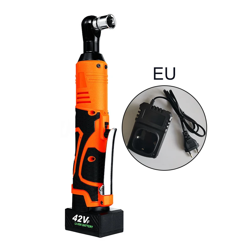 Дом и сад удар электрический ключ с трещоткой Беспроводная LED угловая батарея