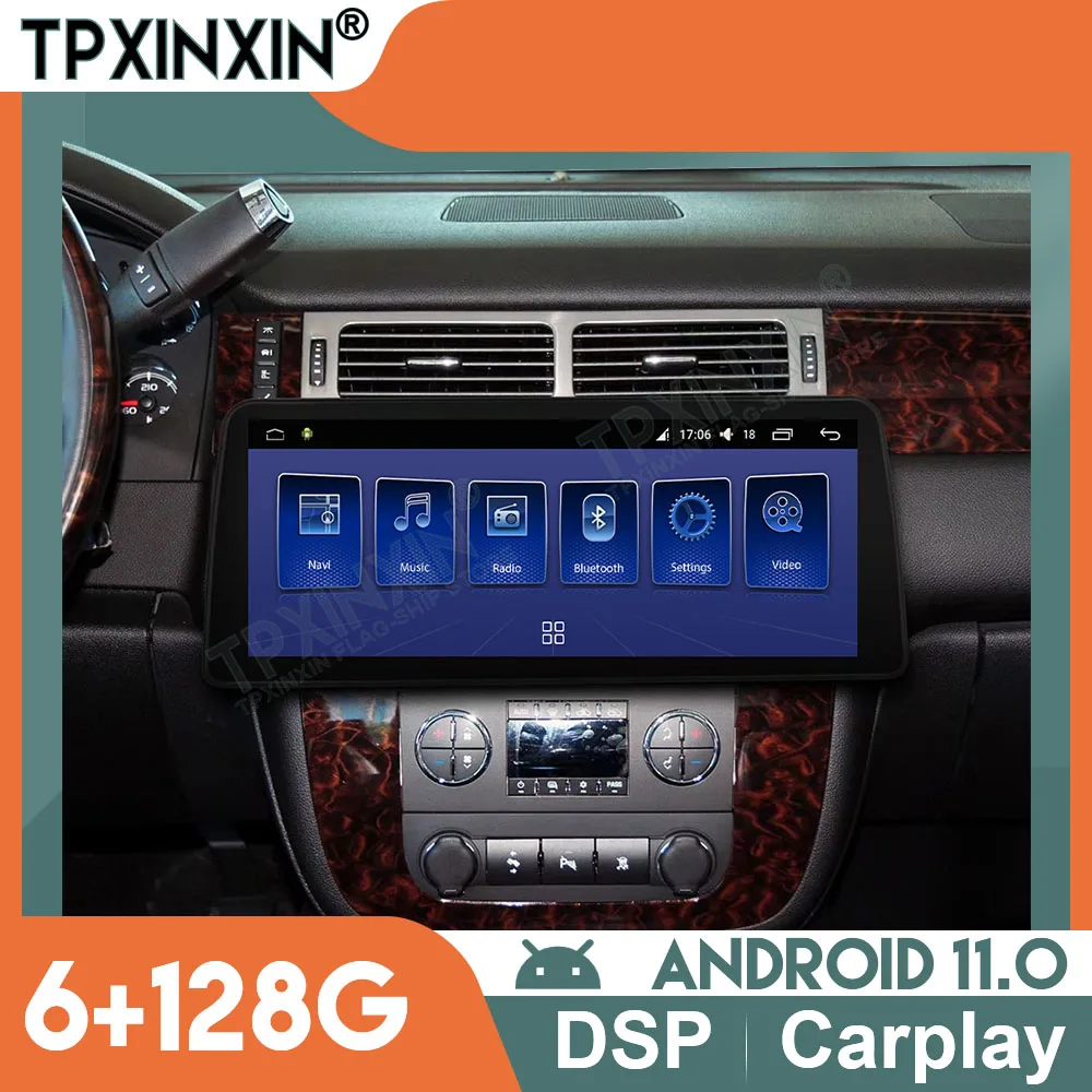 

12.3 inch Car Radio Android Unit For GMC Yukon Chevrolet Tahoe Chevrolet Silverado 2007-2012 HD Touch Screen Car Multimedia Play