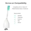 4pcs Brush Heads For Philips Sonicare Toothbrush E-Series Essence Elite Advance HX7351 HX7361 HX7500 HX7800 HX9800 HX9842 HX5310 2