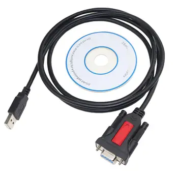 

1.5m USB to RS232 Female Serial Adapter 9 Pin Printer Connecting Converter Cable
