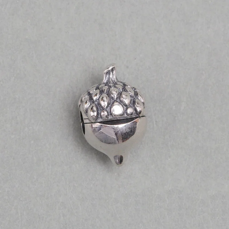 Paiyuan 925 Sterling Silver Clip Lock Stopper Beads - Round Clip Charms For European Bracelets (1 Piece) - View #2