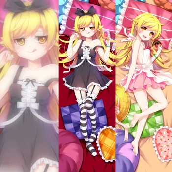 

Anime Bakemonogatari Oshino Shinobu Sexy Girl Throw Pillow Cover Hugging Body Pillowcase Otaku Bedding Dakimakura Pillow case