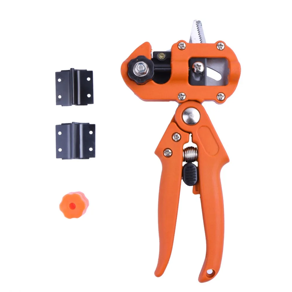 Plant Pruning Scissor Garden Fruit Tree Grafting cutting Tool with 2 Blades garden Tools Set Bonsai Tools Tree Secateur