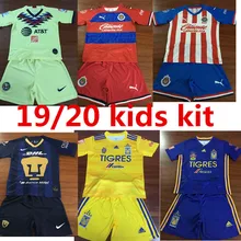 19 20 LIGA MX Club America футбольные футболки УНАМ Гвадалахара Chivas Джерси Детский комплект Monterrey Tigres UANL Детская рубашка