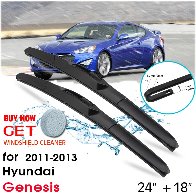 CarBladeFrontWindowWindshieldRubberSiliconRefillWiperFor