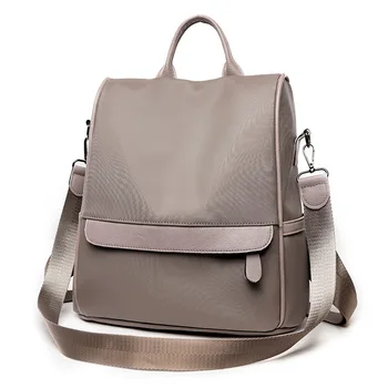 

2020 New Korean Lady Backpack Student Schoolbag Soft Leather Fashion Women Backpack Travel Backpack