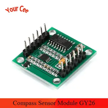 

GY-26 High-precision High-sensitivity Digital Electronic Compass Sensor Module GY 26 GY26 DC3V- 5V For GPS Navigation