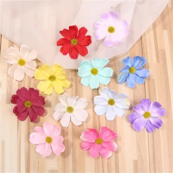 

Fake Chrysanthemum Flower Head 48Pcs Dia.7cm/2.75" Simulation Daisy for Home Wedding Bridal Wrist Flowers Headwear accessories
