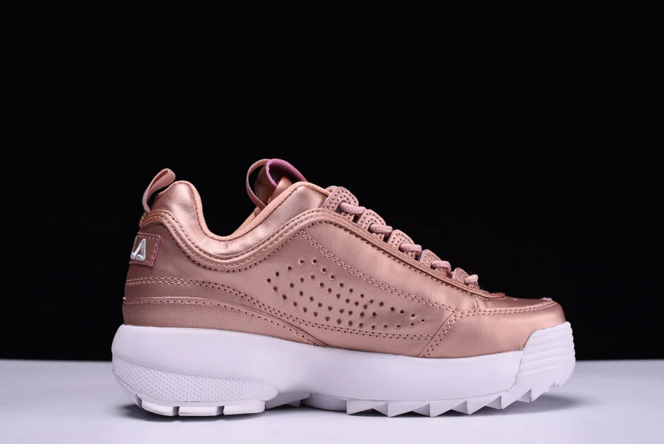 FILA Disruptor II 2 generations large serrated thick raised shoes Women Running Shoes 8 colors size 36-41