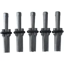 5 Set 9/16 inch Plug Wedges Feather Shims Concrete Rock Stone Splitter Hand Tools 14Mm