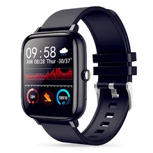 

New P6 Woman Smart Watch Man 2022 Sports Fitness Heart Rate Monitor Waterproof Bluetooth Smartwatch Business for Android IOS