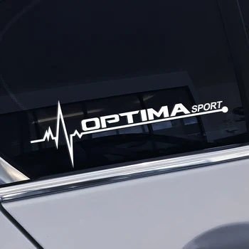 

2PCS Creative Auto Decoration Side Window Funny Car Stickers Decals For Kia Optima Reflective Vinyl Auto Trim Car Accessories