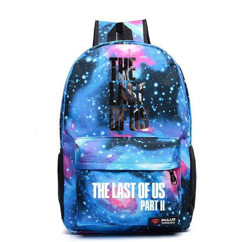 

Canvas Backpack Men Women 2020 New Game The Last of Us II Printed School Bags Laptop Backpacks Cartable Sac A Dos Back To School