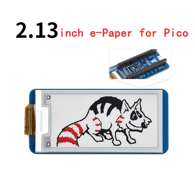 2-13inch-3-Color-E-ink-E-Paper-Display-Screen-HAT-for-RPI-Raspberry-Pi ...