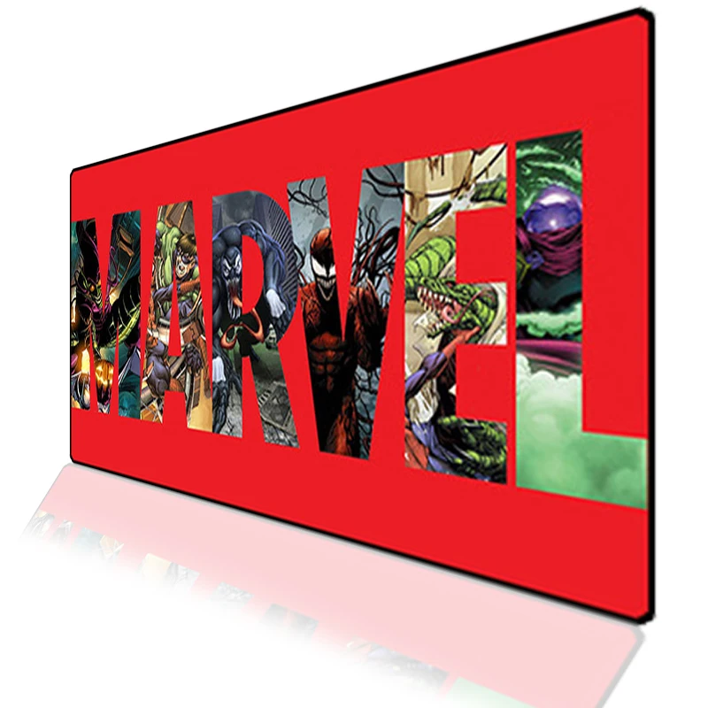 Большой игровой компьютер Marvell Avengerse Infinity War Аниме Коврик для мыши ноутбука