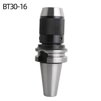 

1-16 CNC Keyless Drill Chucks Precision Self Tight High Gripping Force Metal Drills Cutter BT30-APU13 Milling Collet Chuck