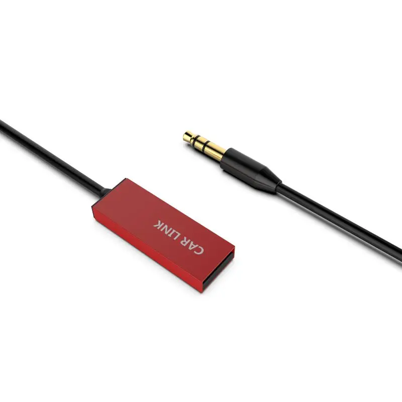 Мини Bluetooth приемник беспроводной музыкальный адаптер с микрофоном 3,5 мм AUX Jack аудио рецептор - Название цвета: B
