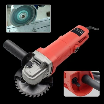 

Multi-function 980W Electric Angle Grinder 115mm Heavy Duty Cutting Grinding with 2 Discs Power Tools Polishing Machine